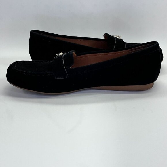 Kate Spade New York Women's Camellia Loafers Size 7.5 in Black Suede - Picture 8 of 14